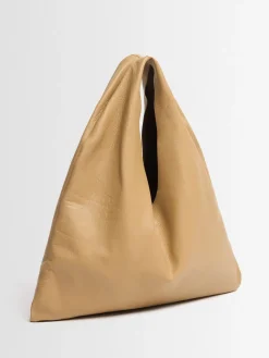 Borsa piccola Bindle in pelle con manico