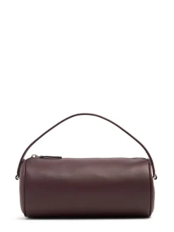 Borsa Round 90s in pelle con manico
