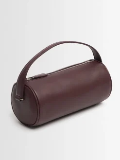 Borsa Round 90s in pelle con manico