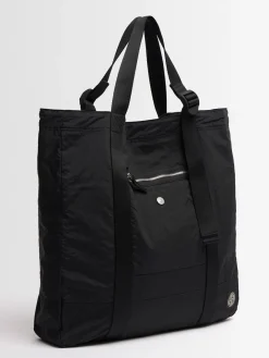 Borsa shopping in nylon spalmato