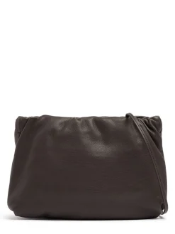 Bourse micro grain leather shoulder bag