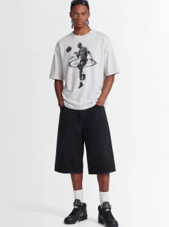 Brooklyn printed cotton jersey t-shirt