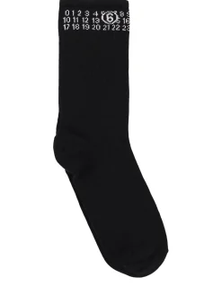 Calzini in misto cotone jacquard con logo