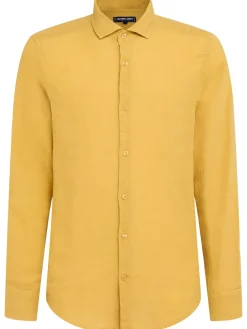 Camicia Antonio a maniche lunghe in lino