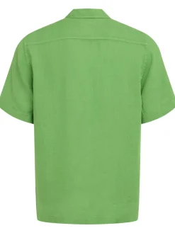 Camicia bowling Angelo in lino