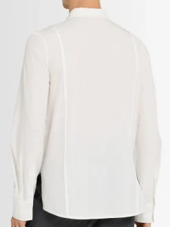 Camicia in cotone a strati