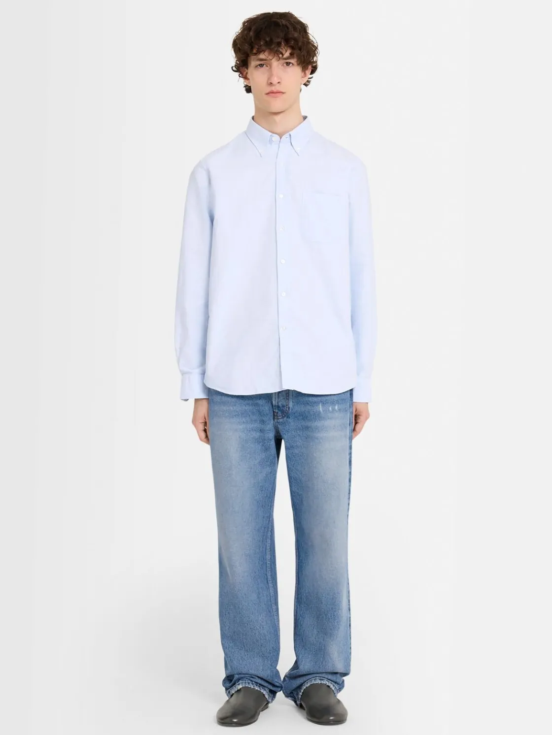 Camicia in cotone Oxford