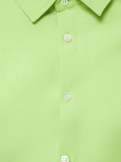 Camicia in lino e cotone