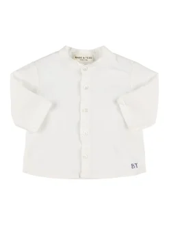 Camicia in misto lino