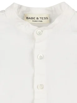 Camicia in misto lino