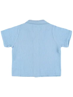Camicia in mussola di cotone