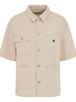 Camicia maniche corte in misto cotone Michigan