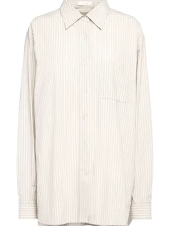 Camicia Nesson in popeline di cotone a righe