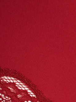 Cami nylon blend thong bodysuit