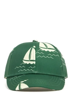 Cappello baseball in cotone stampato