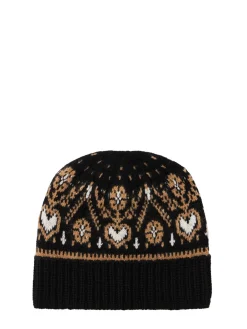 Cappello beanie Avers in cashmere