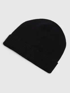 Cappello beanie in maglia di lana e cotone