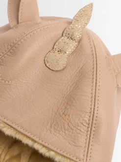 Cappello Unicorn in shearling