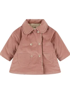 Cappotto caban in cotone stretch