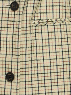 Cappotto in misto lana con cintura