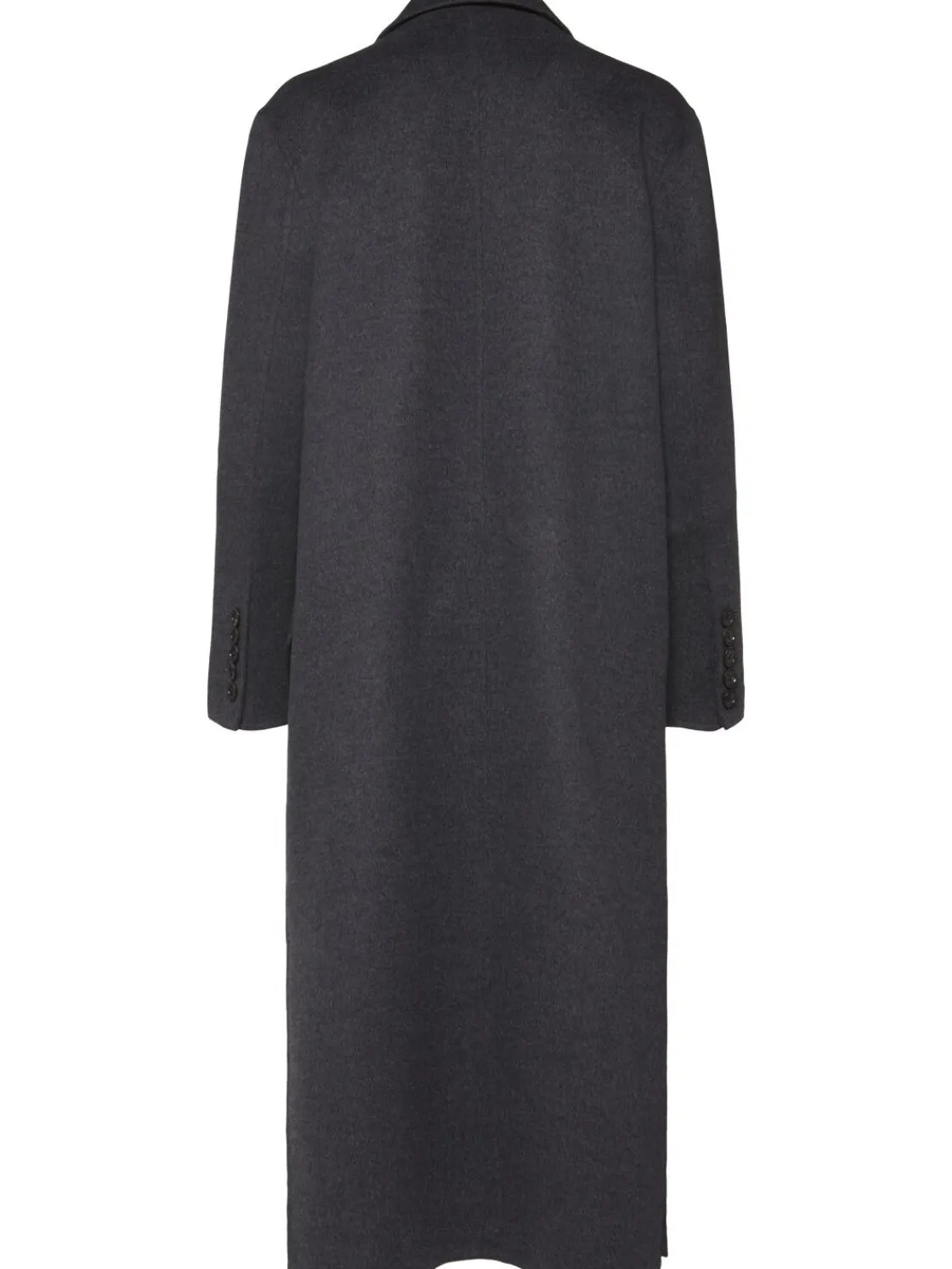 Cappotto monopetto in misto lana