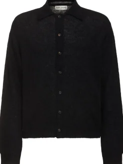 Cardigan a maniche lunghe in maglia