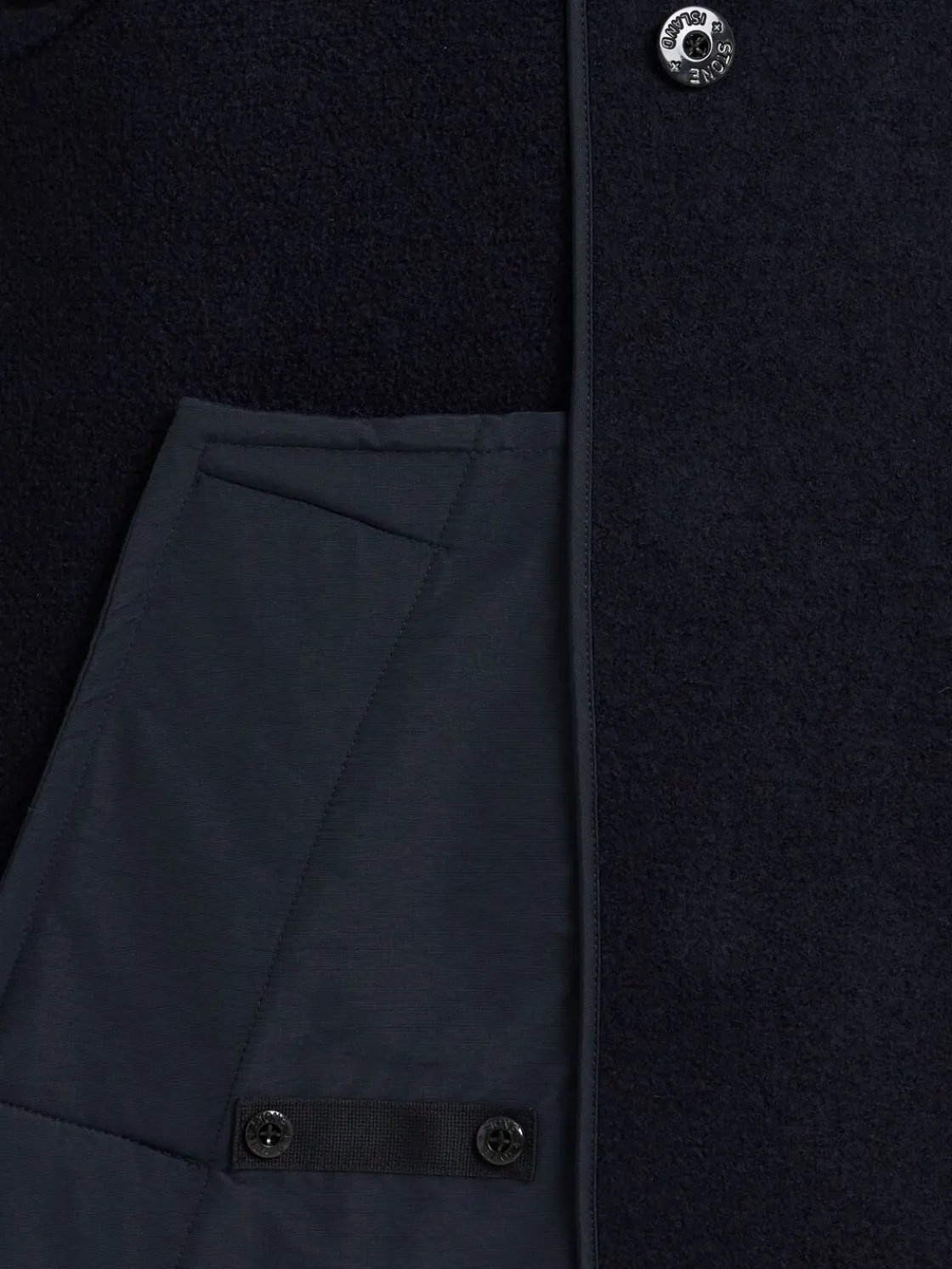 Cardigan in feltro di lana
