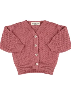Cardigan in maglia di cotone