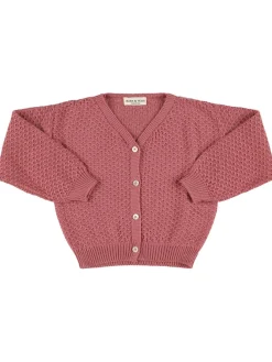 Cardigan in maglia di cotone