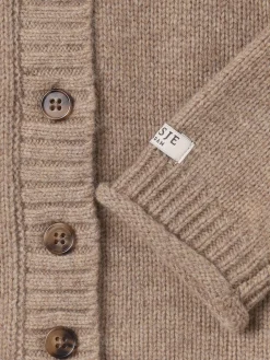 Cardigan in maglia di lana