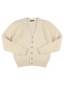 Cardigan in maglia di lana e cashmere