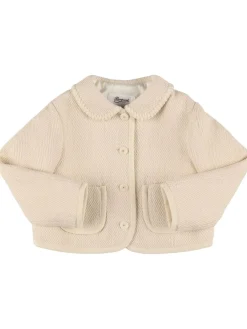 Cardigan in maglia di misto lana
