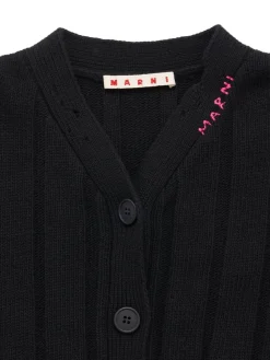 Cardigan in maglia di misto viscosa
