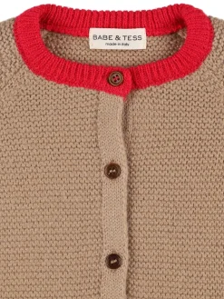 Cardigan in misto alpaca