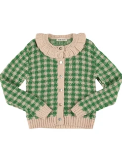Cardigan Sara in maglia di misto lana