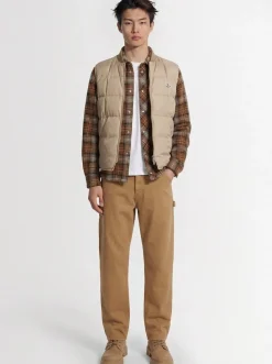Cargo cotton gabardine pants