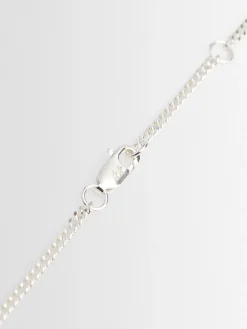 Casino silver necklace