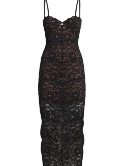 Charlotte lace midi dress