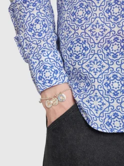 Charm Aries in oro rosa 9kt e argento