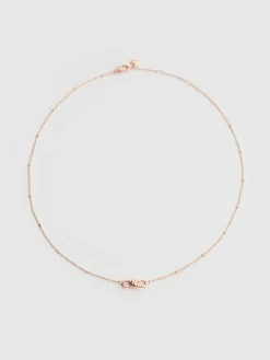 Collana Nod in oro rosa 9kt
