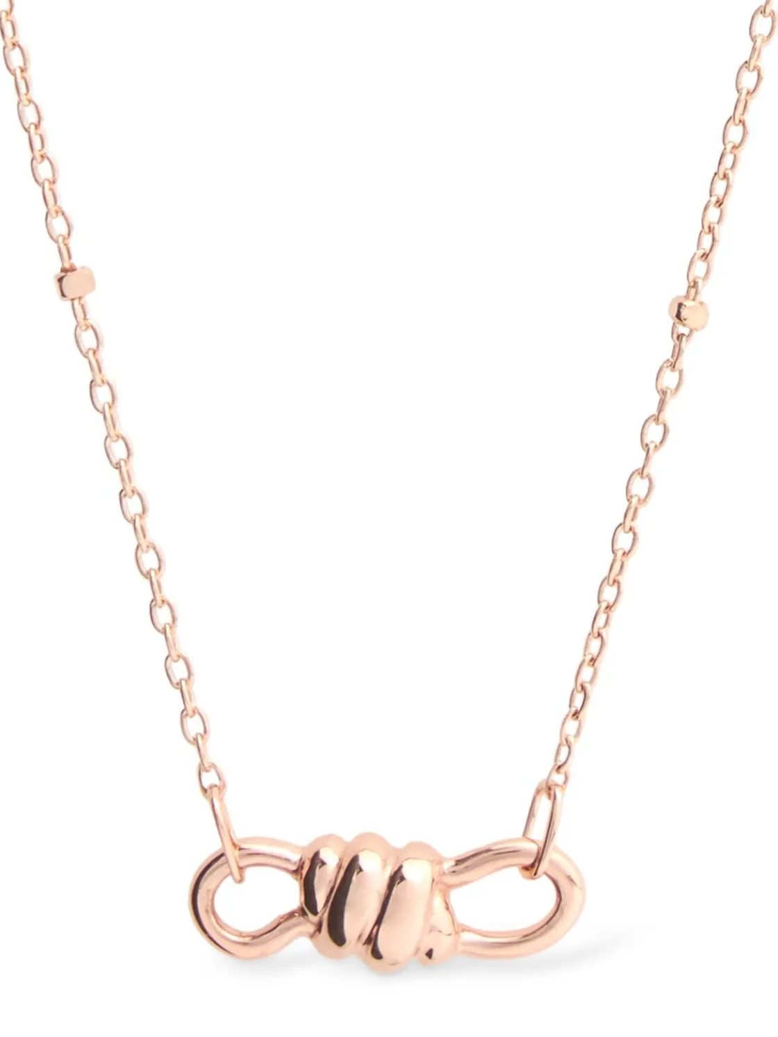 Collana Nod in oro rosa 9kt
