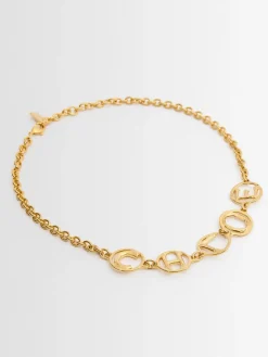 Collana Script con logo cerchiato