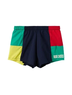 Color block shorts