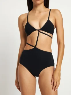 Costume intero a fascia