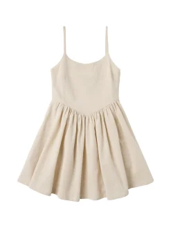 Cotton blend dress