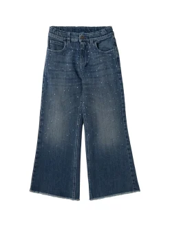 Cotton blend jeans