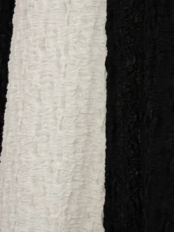 Cotton blend long dress