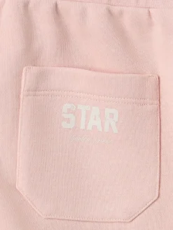 Cotton blend shorts