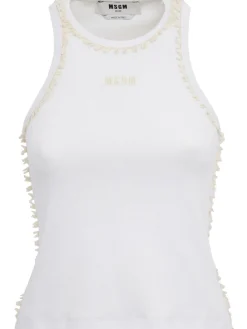 Cotton blend tank top