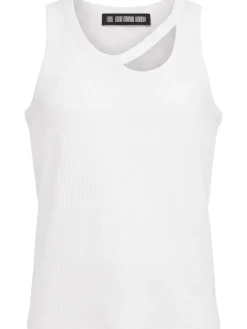 Cotton blend tank top